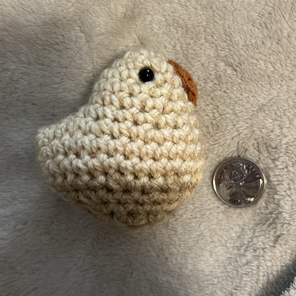 Adorable Handmade Crochet Chicken - Picture 4 of 4
